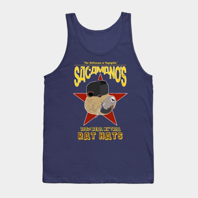 Sacamano's Rat Hats Tank Top by ModernPop